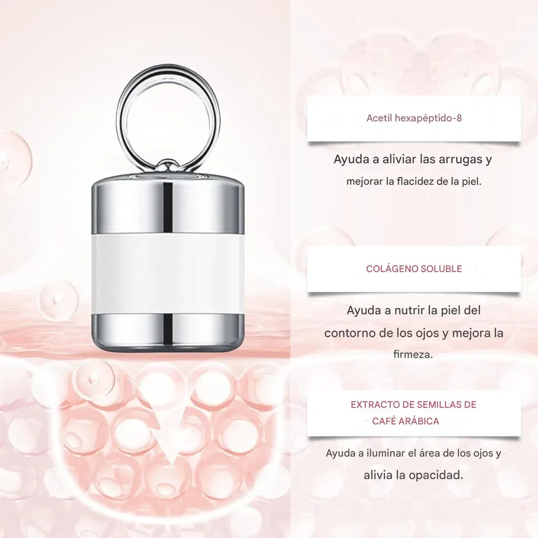 Contorno de Ojos con Terapia LED y Microvibración + Regalo Exclusivo