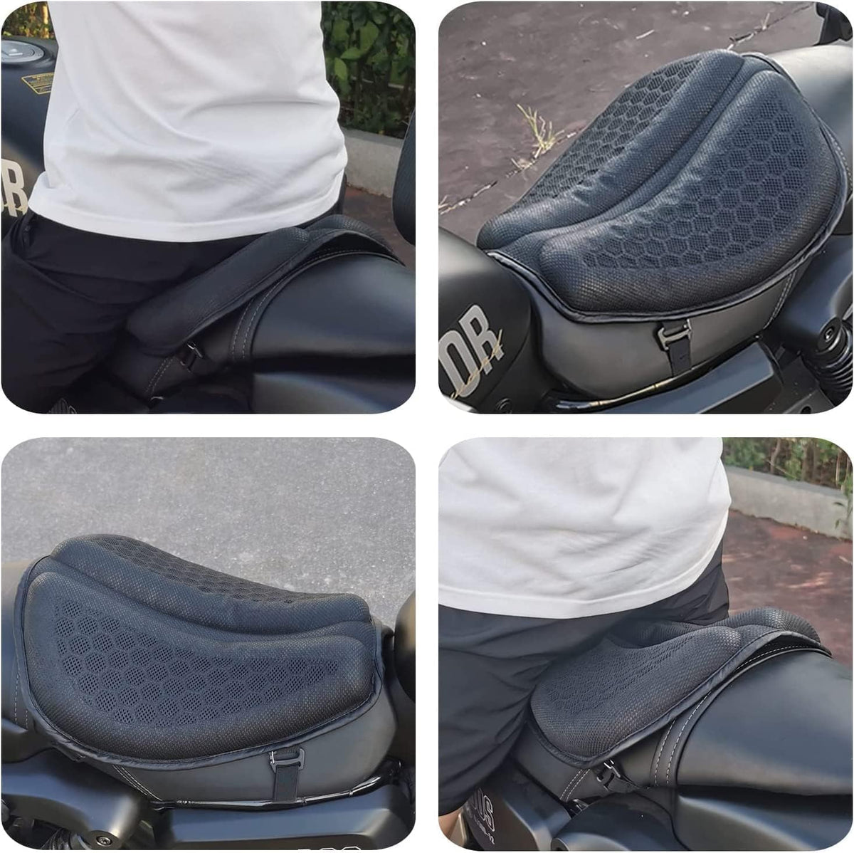 HexaGel™ - Cojín Ergonómico Anti-Fatiga