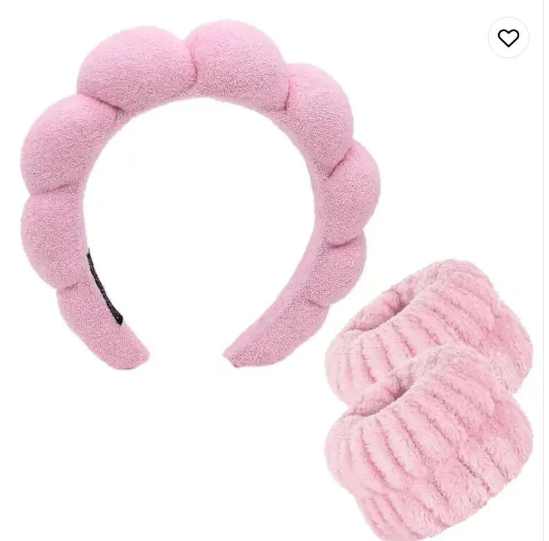 Diadema de spa de maquillaje