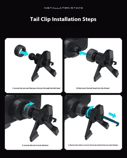 Soporte Smart 360° con Carga Inalámbrica