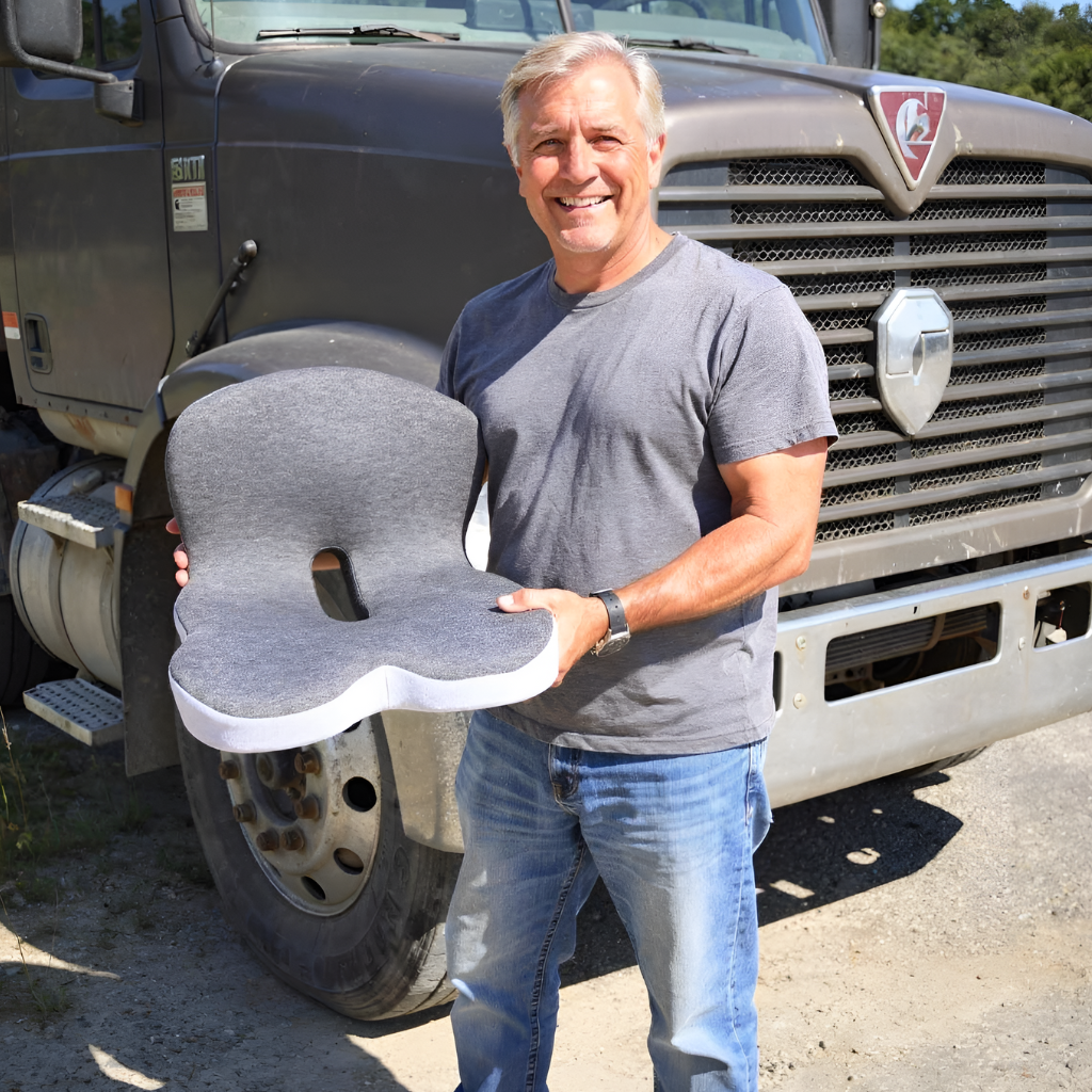 Cojín Alivia™ : Elimina la presión en coxis y ciática al instante