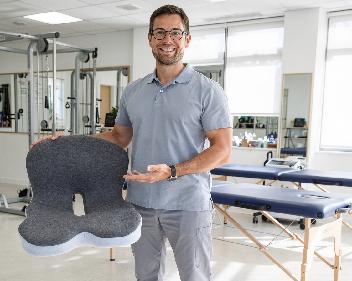 Cojín Alivia™ : Elimina la presión en coxis y ciática al instante